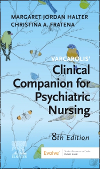 cover image - Varcarolis Clinical Companion for Psychiatric Nursing, 8th Edition