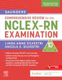 cover image - Saunders Comprehensive Review for the NCLEX-RN® Examination - Elsevier eBook on VitalSource, 10th Edition