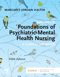 cover image - Varcarolis' Foundations of Psychiatric-Mental Health Nursing - Elsevier eBook on VitalSource, 10th Edition