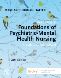 cover image - Evolve Resources for Varcarolis' Foundations of Psychiatric-Mental Health Nursing, 10th Edition
