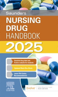 cover image - Evolve Resources for Saunders Nursing Drug Handbook 2025, 1st Edition