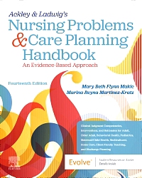 cover image - Ackley & Ladwig's Nursing Problems & Care Planning Handbook: An Evidence-Based Approach - Elsevier E-Book on VitalSource, 14th Edition