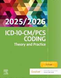 cover image - ICD-10-CM/PCS Coding: Theory and Practice, 2025/2026 Edition-Elsevier E-Book on VitalSource, 1st Edition