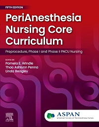 cover image - PeriAnesthesia Nursing Core Curriculum - Elsevier E-Book on VitalSource, 5th Edition