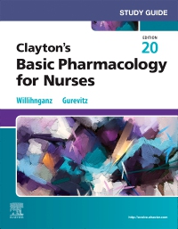 cover image - Study Guide for Clayton's Basic Pharmacology for Nurses - Elsevier E-Book on VitalSource, 20th Edition