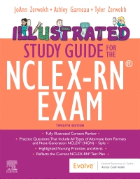 cover image - Illustrated Study Guide for the NCLEX-RN Exam - Elsevier E-Book on VitalSource, 12th Edition