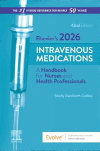 cover image - Elsevier’s 2026 Intravenous Medications, 42nd Edition