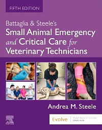 cover image - Battaglia & Steele's Small Animal Emergency and Critical Care for Veterinary Technicians - Elsevier E-Book on VitalSource, 5th Edition