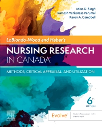 cover image - LoBiondo-Wood & Haber's Nursing Research in Canada: Methods, Critical Appraisal, and Utilization - Elsevier E-Book on VitalSource, 6th Edition