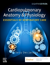 cover image - Evolve Resources for Cardiopulmonary Anatomy & Physiology: Essentials of Respiratory Care, 8th Edition