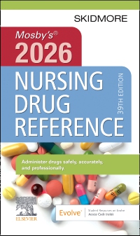 cover image - Evolve Resources for Mosby's 2026 Nursing Drug Reference, 39th Edition