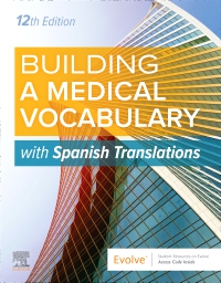 cover image - Evolve Resources for Building a Medical Vocabulary: with Spanish Translations, 12th Edition