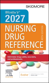 cover image - Mosby's 2027 Nursing Drug Reference - Elsevier E-Book on VitalSource, 40th Edition