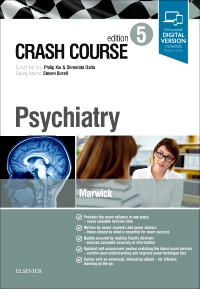 cover image - Crash Course Psychiatry Elsevier eBook on VitalSource, 5th Edition