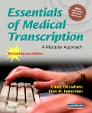 cover image - Evolve Learning Resources to Accompany Essentials of Medical Transcription, 2nd Edition