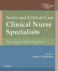 cover image - Acute and Critical Care Clinical Nurse Specialists, 1st Edition