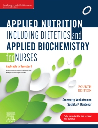 cover image - Applied Nutrition including Dietetics and Applied Biochemistry for Nurses_4e, 4th Edition