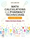 Math Calculations for Pharmacy Technicians - Elsevier eBook on VitalSource, 5th Edition