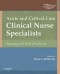 Acute and Critical Care Clinical Nurse Specialists, 1st Edition
